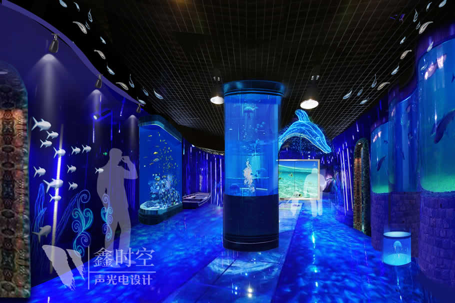 數(shù)字互動(dòng)多媒體淡水魚展館